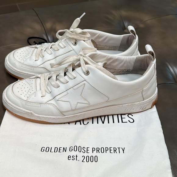 Mens Golden Goose Pure Star with gum sole size 43 - Picture 3 of 4